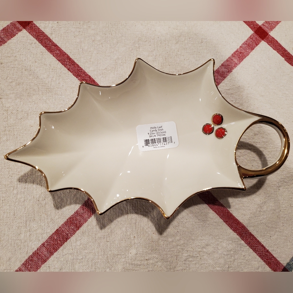 Lenox Christmas Candy Dish